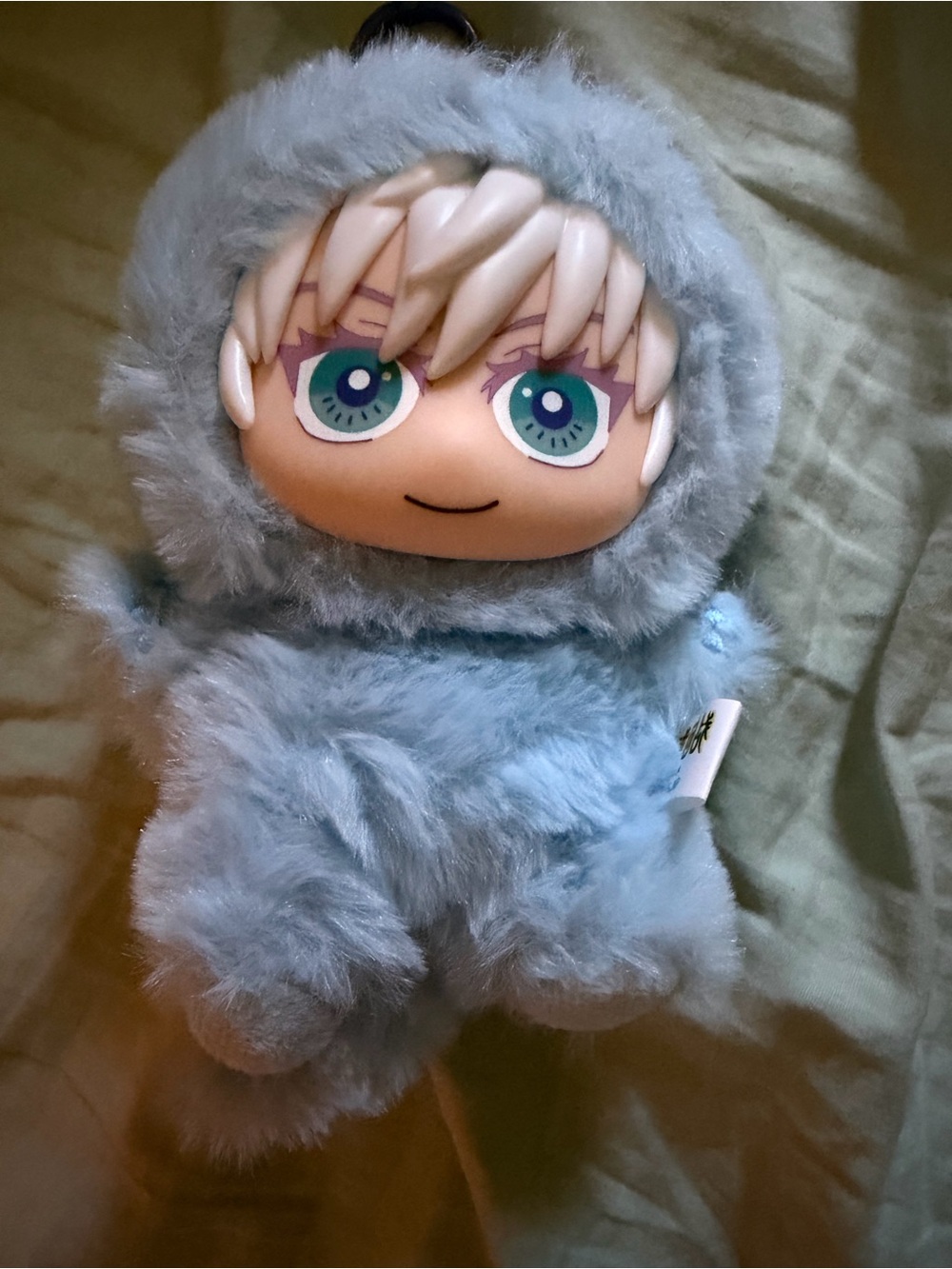 blue gojo keychain plush